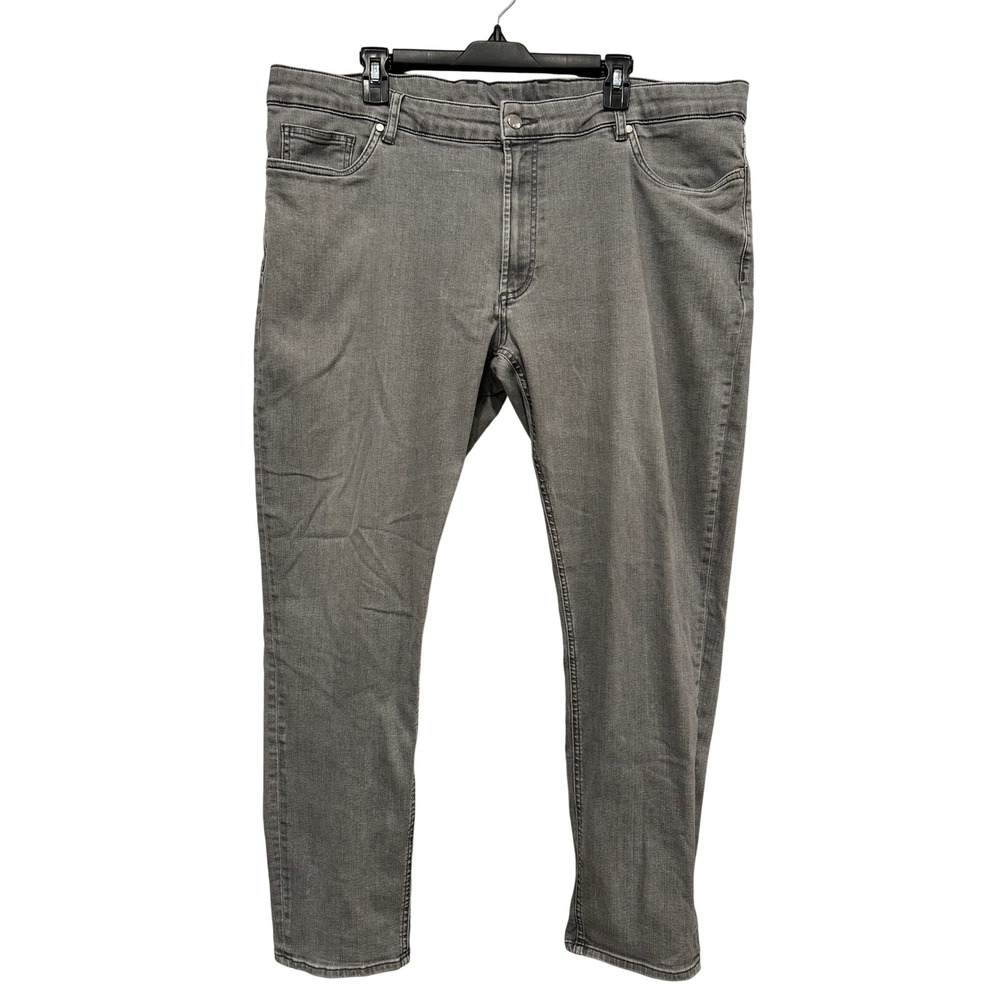 Peter Millar Crown Crafted Mens Grey Jeans 42x32 Cotton Blend Stretch Pants